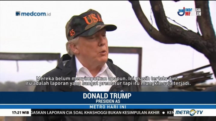 Trump Tanggapi Rilis CIA soal Pembunuhan Khashoggi