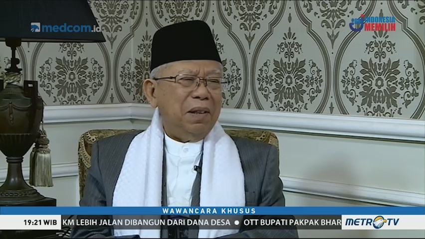 Wawancara Khusus Bersama KH Ma'ruf Amin (2)