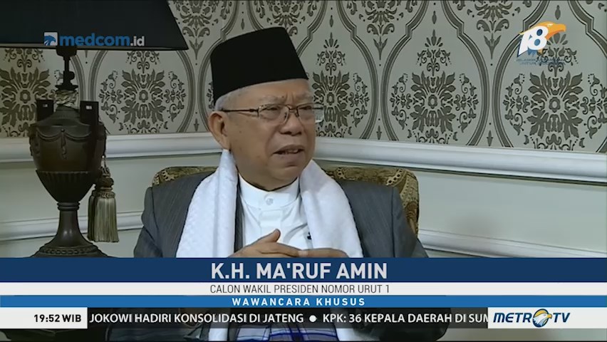 Wawancara Khusus Bersama KH Ma'ruf Amin (4)