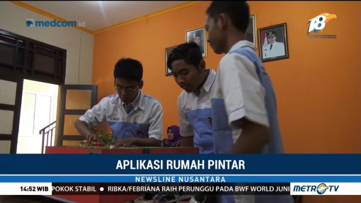 Pelajar di Semarang Ciptakan Aplikasi Rumah Pintar