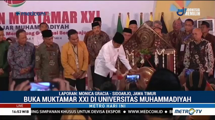 Jokowi Buka Muktamar XXI IPM di Universitas Muhammadiyah