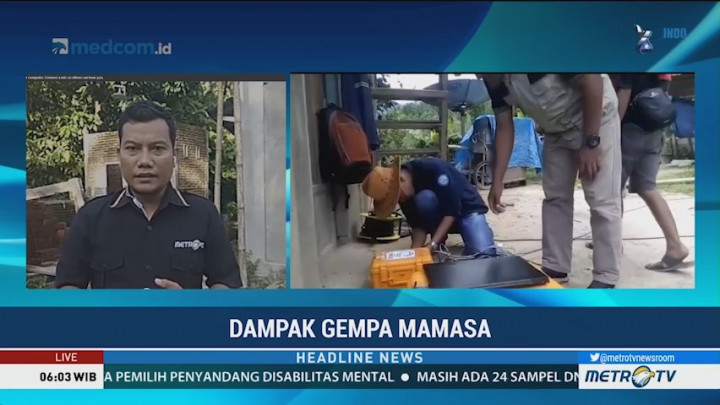 Gempa Mamasa Berkorelasi dengan Palu, Sigi & Donggala