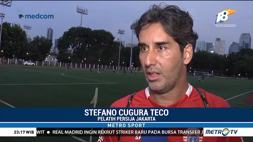 Pelatih Persija Optimis Menang atas Persela