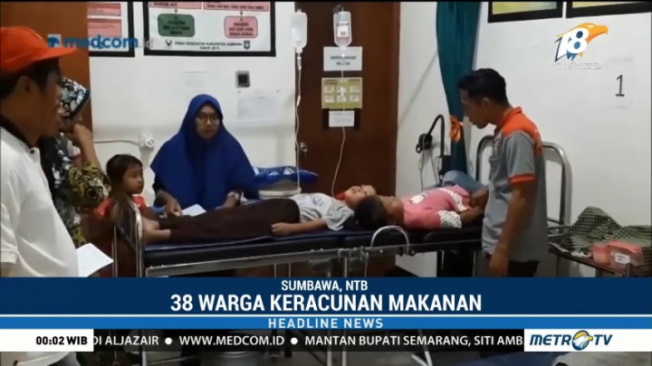 38 Warga Sumbawa Keracunan Makanan