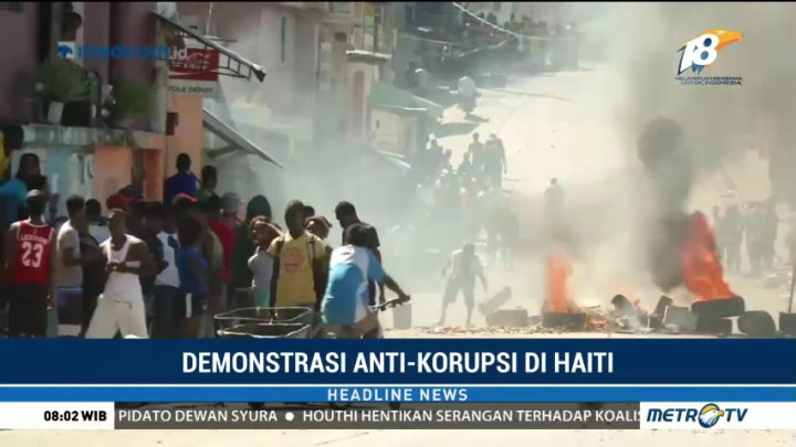 Hari ke-2 Demonstrasi di Haiti, Seorang Polisi Tewas Ditembak