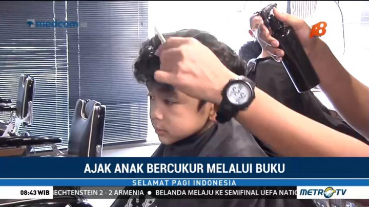 Mengajak Anak Bercukur Lewat Buku