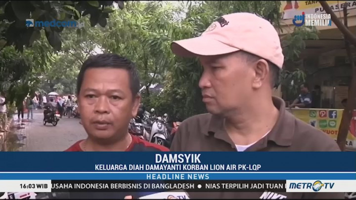 Keluarga Korban Lion Air Harap Proses Identifikasi tak Dihentikan