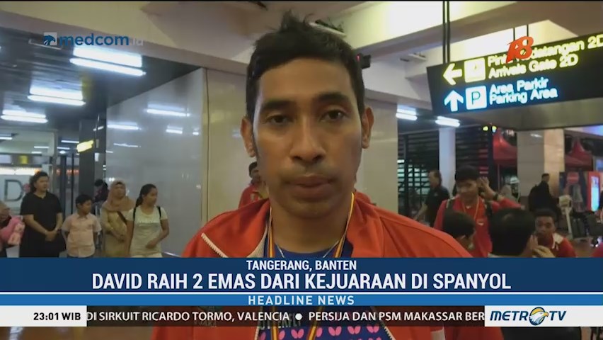 Atlet David Jacobs Raih Tiket ke Paralimpiade