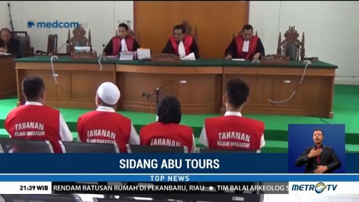 Sidang Lanjutan Kasus Abu Tours, Saksi Menolak untuk Disumpah