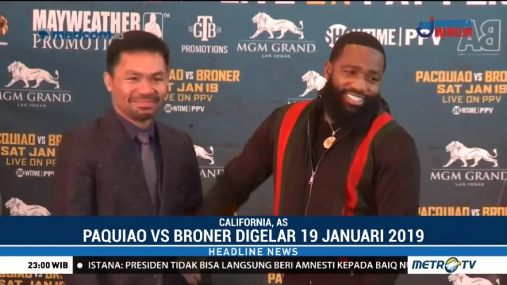 Manny Pacquiao Kembali Naik Ring pada Januari 2019