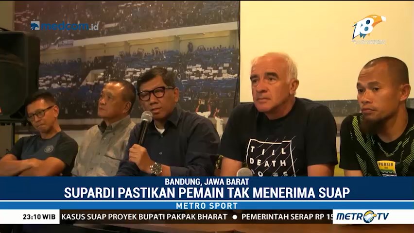 Persib Bantah Tuduhan Suap untuk Pemainnya