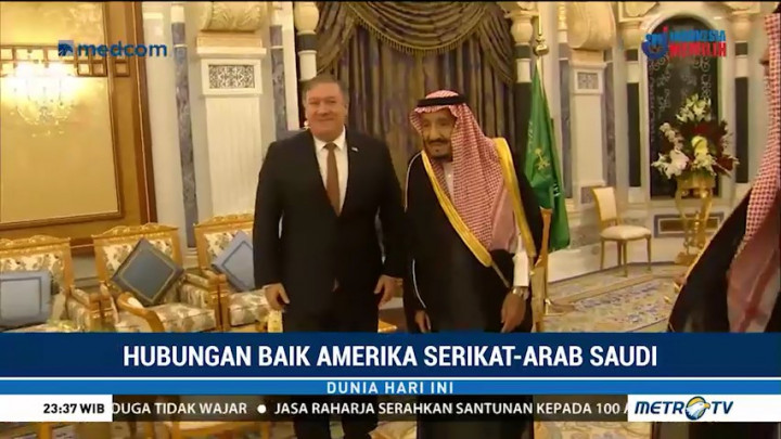 Hubungan Baik Amerika Serikat-Arab Saudi