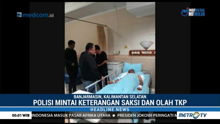 Kadivpas Kanwil Kemenkum HAM Kalsel Disiram Air Keras