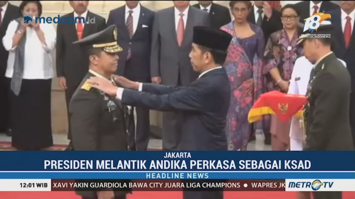 Alasan Jokowi Pilih Andika Perkasa Jadi KSAD