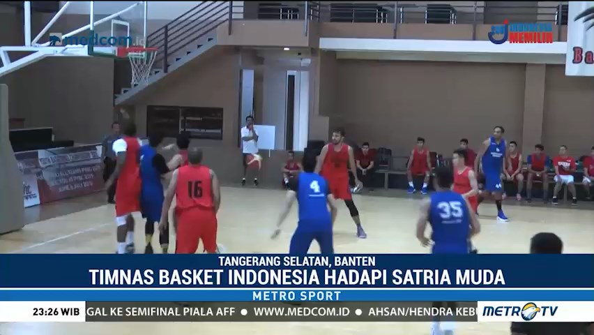 Timnas Basket RI Matangkan Persiapan Jelang Prakualifikasi Piala Asia