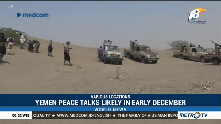 Yemen Peace Talks Likely in Early December