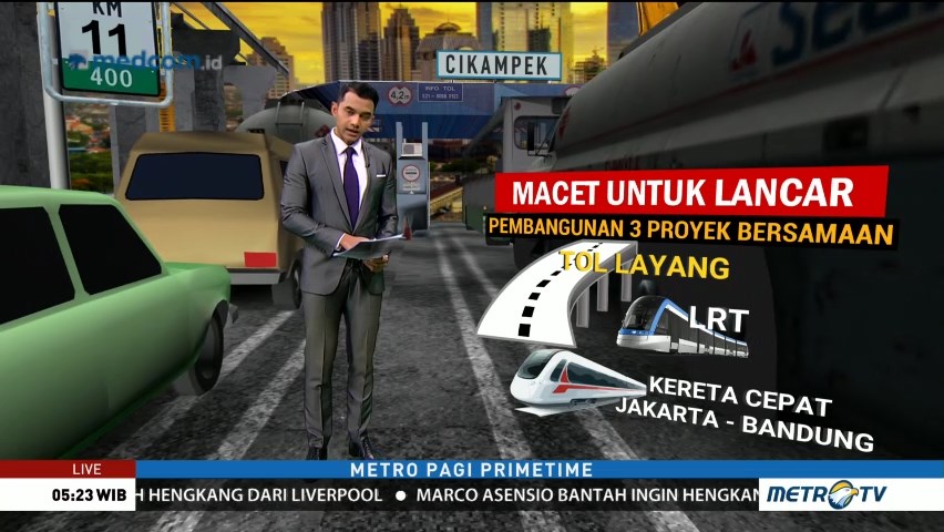 Mengurai Kemacetan di Tol Jakarta-Cikampek (1)
