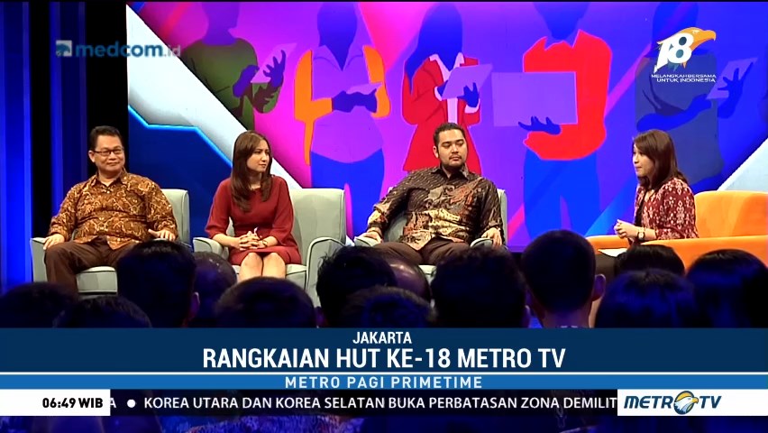 Peringati HUT ke-18, Metro TV Gelar Wajah Indonesia 2019