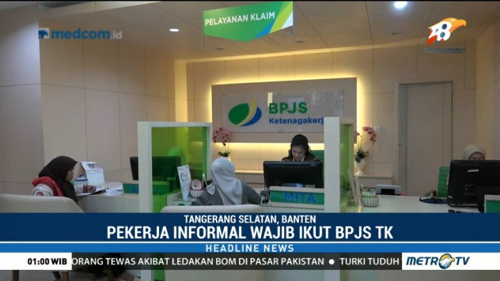 Pekerja Informal Diwajibkan Ikut BPJS Ketenagakerjaan