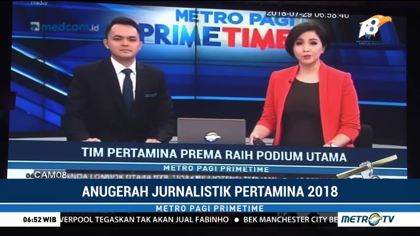 Metro TV dan Medcom.id Raih Juara Jurnalistik Pertamina