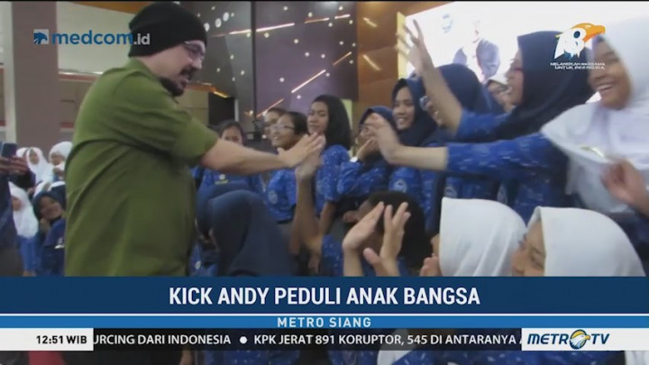 Kick Andy Hadir di SMA Pradita Dirgantara Boyolali