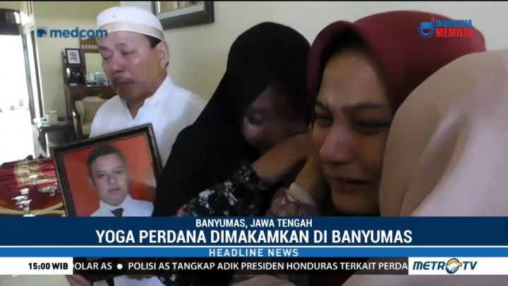 Jenazah Yoga Perdana Korban Lion Air Dimakamkan di Banyumas