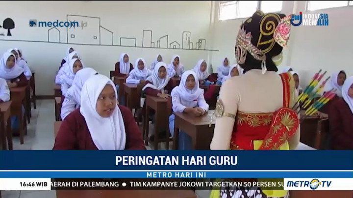 Peringatan Hari Guru di Berbagai Daerah