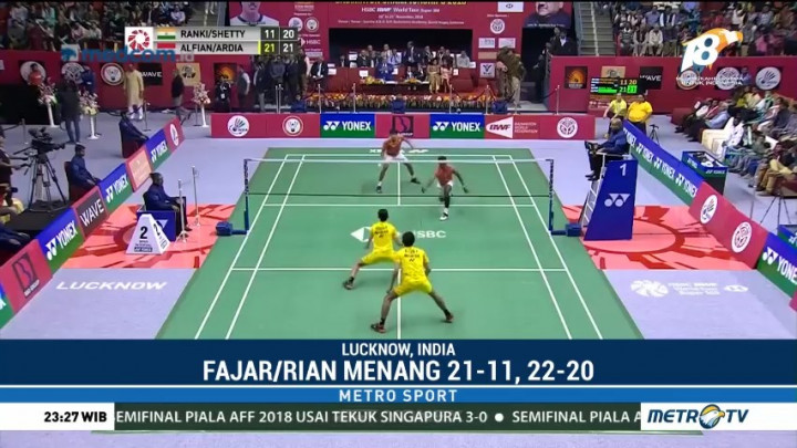 Fajar/Rian Raih Gelar Turnamen Syed Modi International 2018