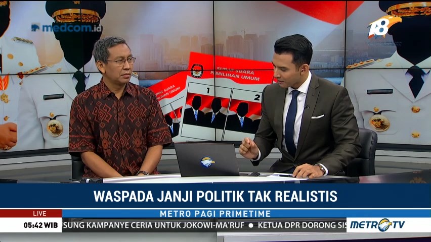 Waspada Janji Politik tak Realistis