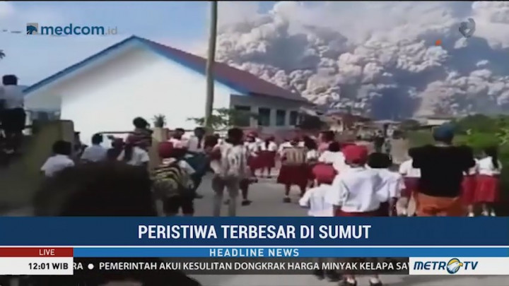 Kilas Balik Erupsi Sinabung Hingga Tragedi KM Sinar Bangun