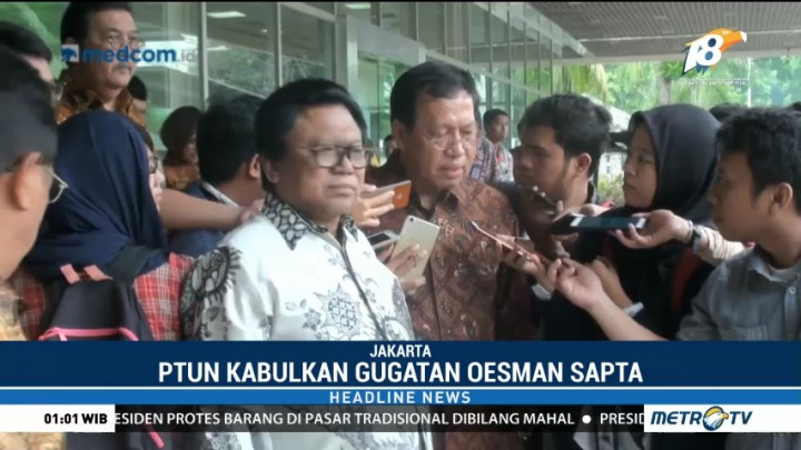 KPU Bahas Status Pencalonan Oesman Sapta Odang