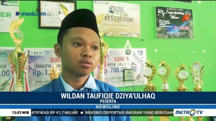 Robot Rescue Siswa Nganjuk Juarai Madrasah Robotics Competition 2018