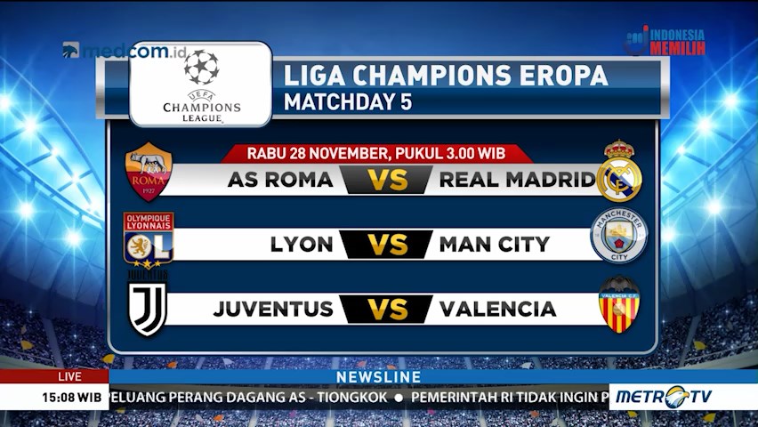 <i>Preview</i> AS Roma vs Madrid: Berebut Pemuncak Grup B