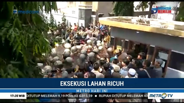 Eksekusi Lahan di Cimahi Ricuh