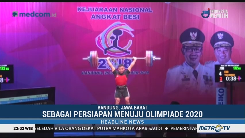 Eko Yuli Ikut Serta dalam Kejurnas Angkat Besi 2018