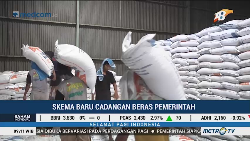 Skema Baru Cadangan Beras Pemerintah