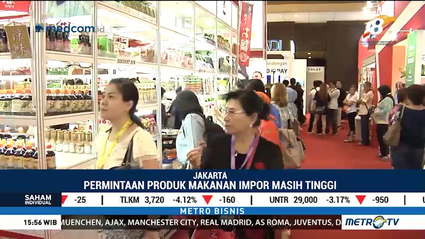 Geliat Bisnis Makanan dan Minuman Impor