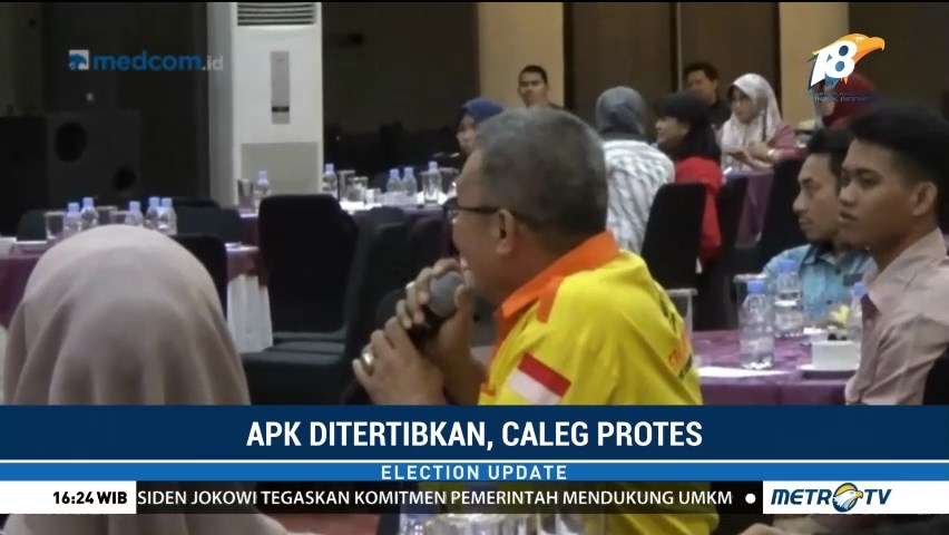 Caleg dan Bawaslu Adu Mulut soal Penertiban APK