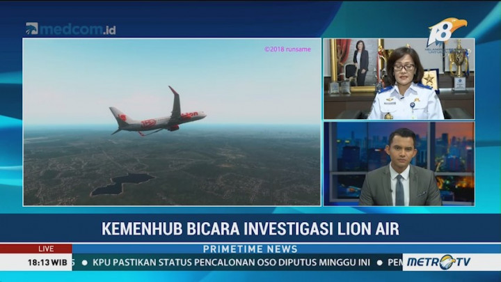 Kemenhub Bicara Hasil Investigasi Awal Lion Air PK-LQP