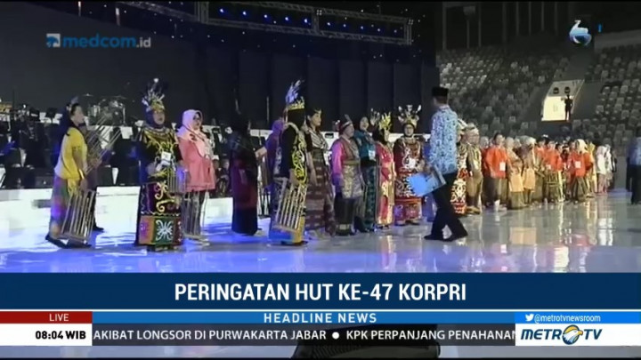 Presiden Jokowi akan Hadiri Upacara HUT ke-47 Korpri di Istora Senayan