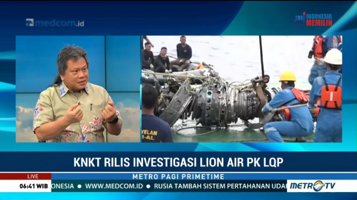 Pengamat: Penyebab Pasti Jatuhnya Lion Air JT610 Belum Diketahui
