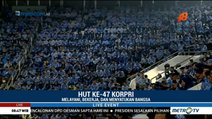 Upacara Peringatan HUT ke-47 Korpri (3)