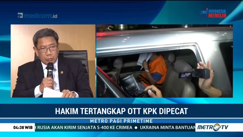 MA Nonaktifkan Sementara Hakim dan Panitera yang Ditangkap KPK