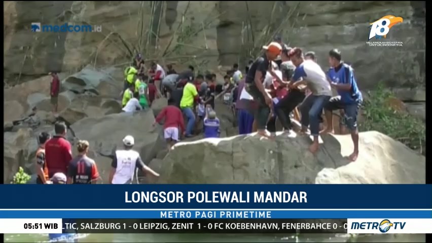 Satu Korban Longsor di Polewali Mandar Masih dalam Pencarian