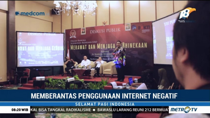 Upaya Pemerintah Berantas Penggunaan Internet Negatif