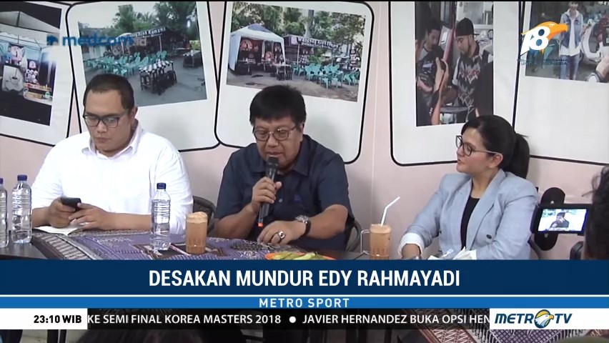 Dirut Persija: Tak Mudah Meminta Edy Mundur