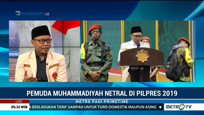 Pemuda Muhammadiyah Netral di Pilpres 2019
