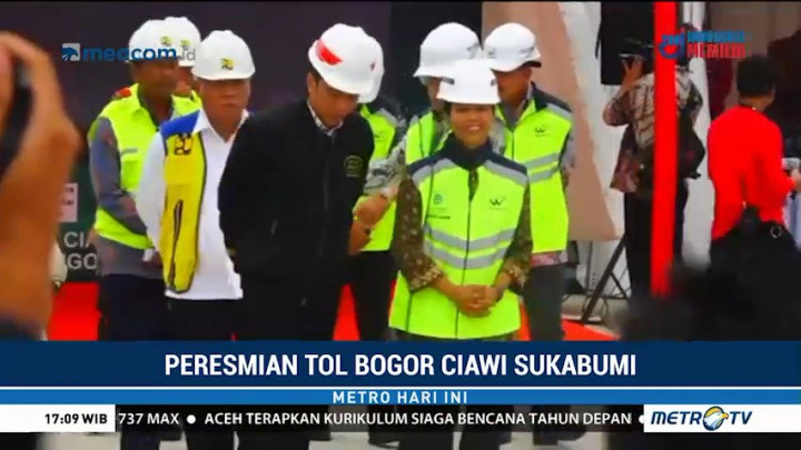Tol Ciawi-Sukabumi Ditargetkan Rampung 2020