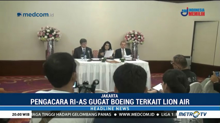 Pengacara RI dan AS Gugat Boeing