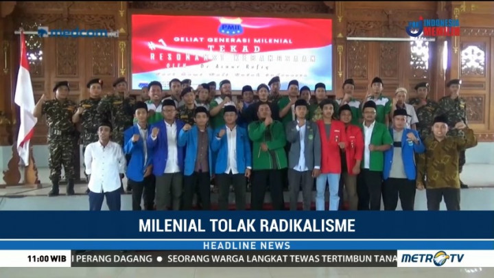 Ribuan Anak Muda di Tuban Gelar Deklarasi Tolak Radikalisme